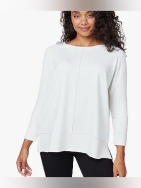 SPANX Perfect Length Dolman Top White